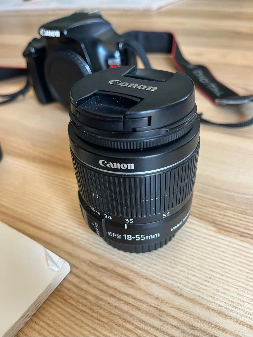Canon EOS Rebel T3 (EOS 1100D) DSLR Camera